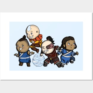 Team Avatar Posters and Art